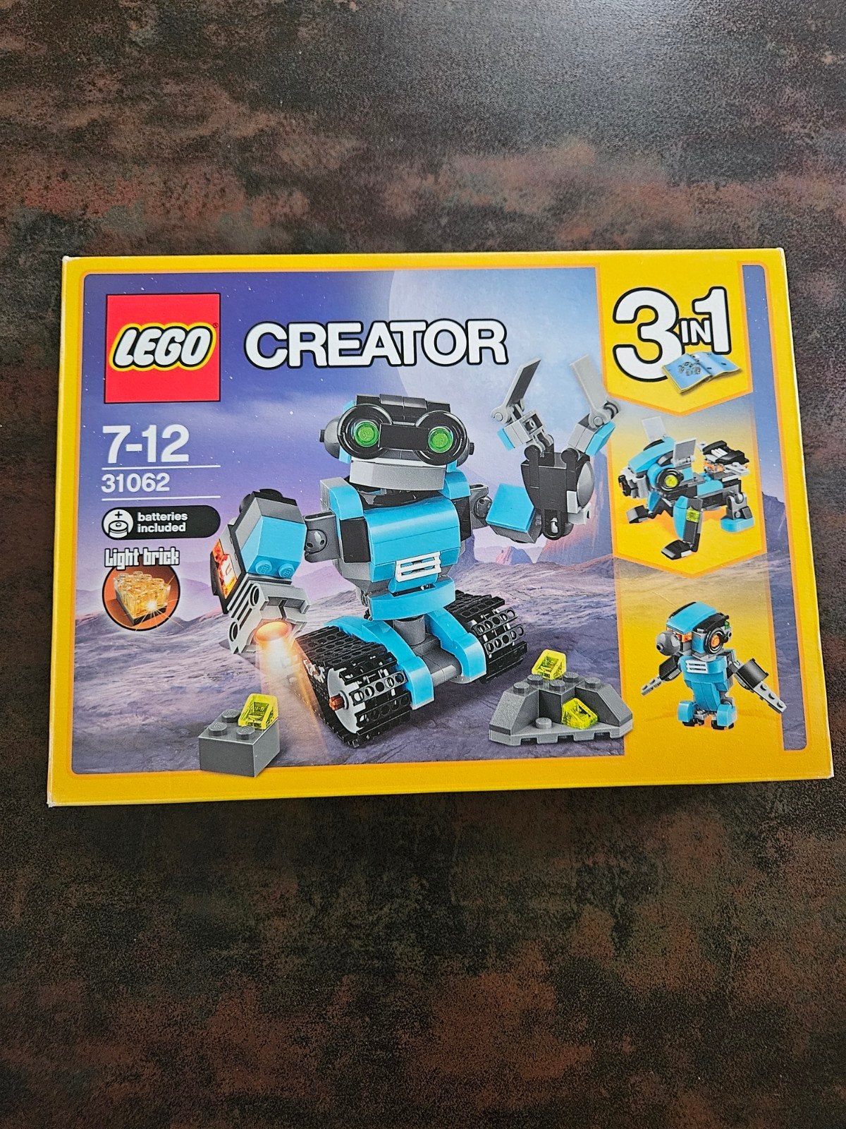 LEGO Creator 31062 Robot Explorer 3-in-1 met doos en boekjes, Compleet, Gebruikt, Lego, Ophalen of Verzenden