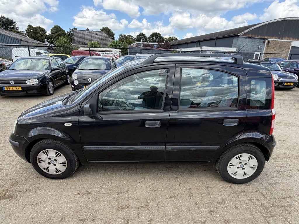 Fiat Panda 1.2 Edizione Cool| 2010| ZWART| AIRCO| ELEK PAKKE, Auto's, Stof, Gebruikt, 1242 cc, Zwart