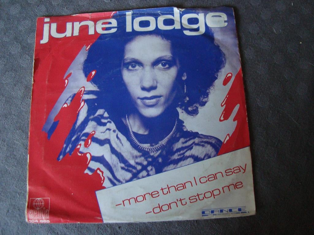 June lodge - more than i can say, Cd's en Dvd's, Vinyl Singles, Ophalen of Verzenden, Zo goed als nieuw, Pop, Single