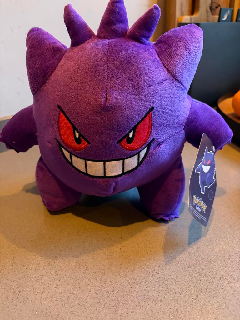 Pokémon Gengar Knuffel - Nieuw met label, Paars, Pokemon, Overige typen, Nieuw