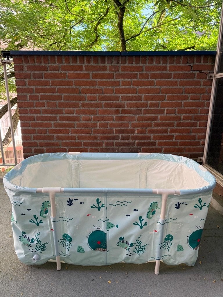 Compact Opvouwbaar Bad / Zitbad (120x60x50 cm), Nieuw, Badje, Standaard, Ophalen
