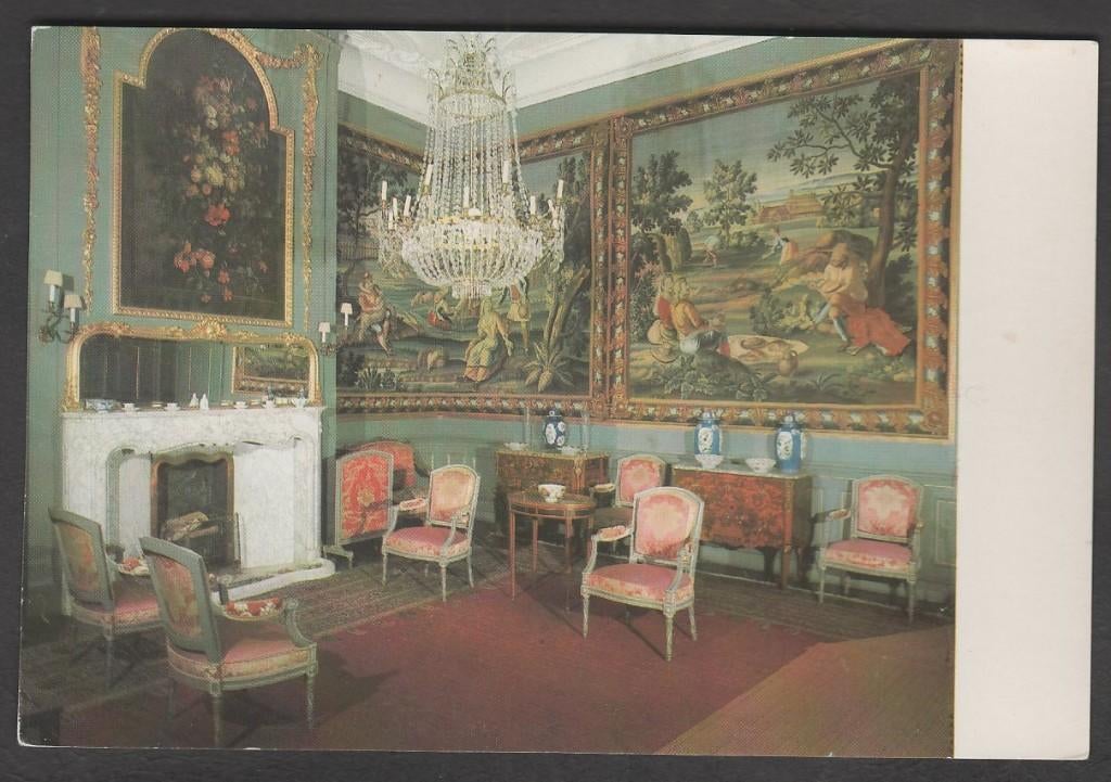 Amerongen Kasteel Interieur Gobelinkamer Ongelopen, Ophalen of Verzenden, 1980 tot heden, Ongelopen, Gelderland