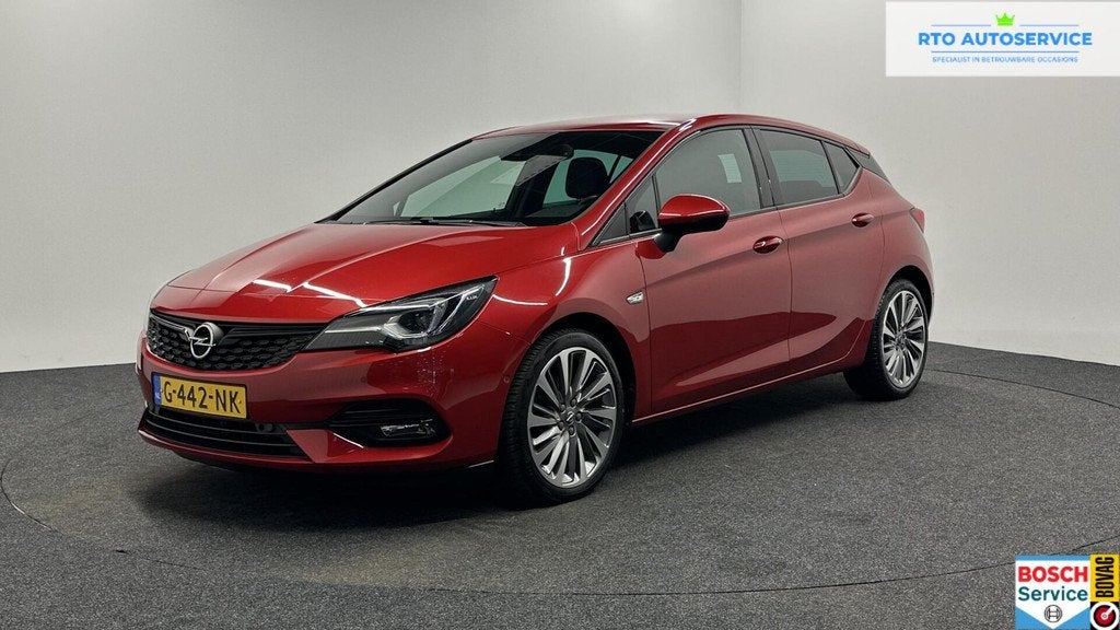 Opel Astra 1.2 Elegance CAMERA NAVI CARPLAY ECC CRUISE LM., Auto's, Opel, Voorwielaandrijving, 1350 kg, Gebruikt, 1199 cc