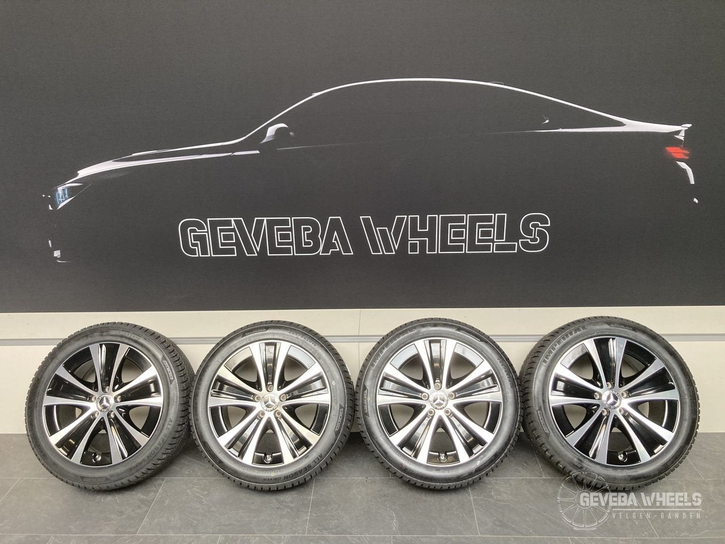 18” originele Mercedes Vito / E W213 velgen allseason banden, 18 inch, -, -, Banden en Velgen