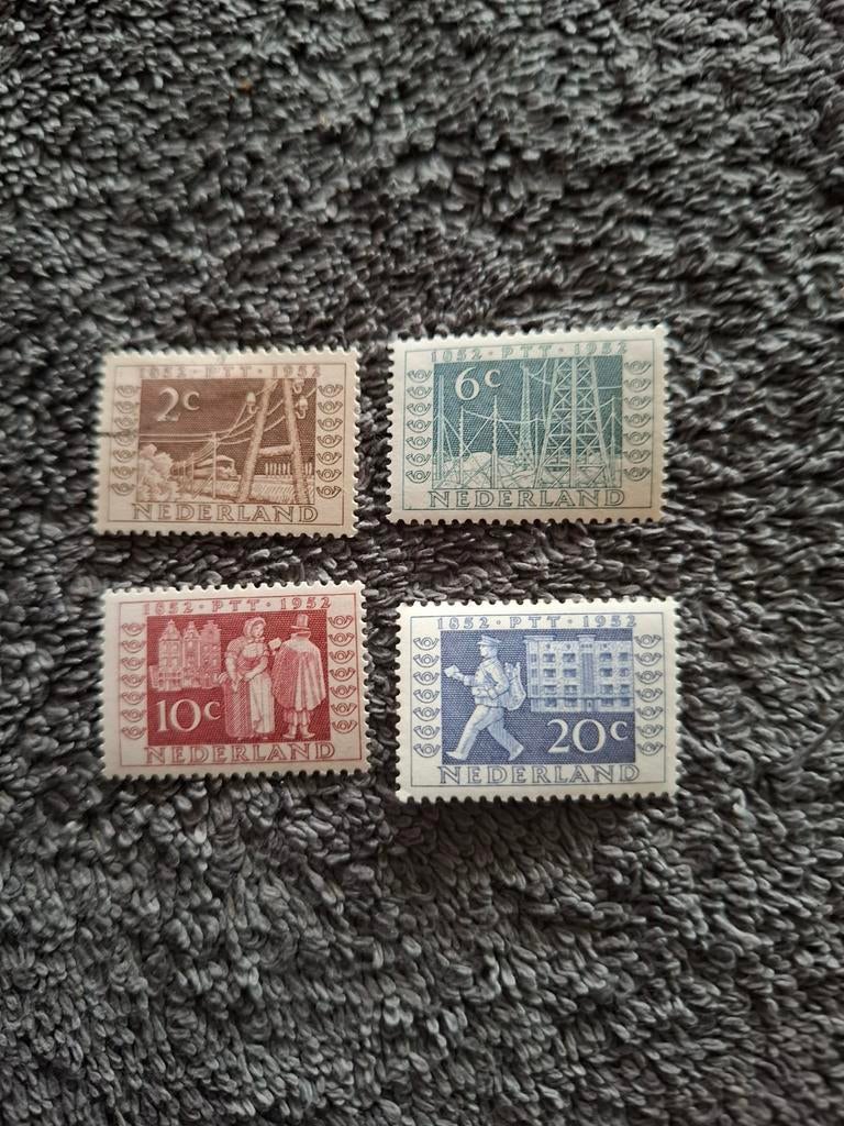 Nederland 1952 Tentoonstellingszegels I.T.E.P., Postzegels en Munten, Postzegels | Nederland, Verzenden, Na 1940, Postfris