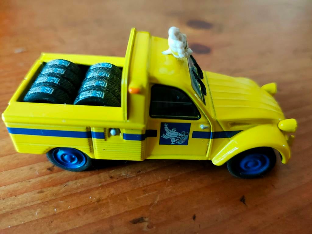 Citroën 2CV 1:43 Altaya nr73, Ophalen of Verzenden, Gebruikt, Auto, Overige merken