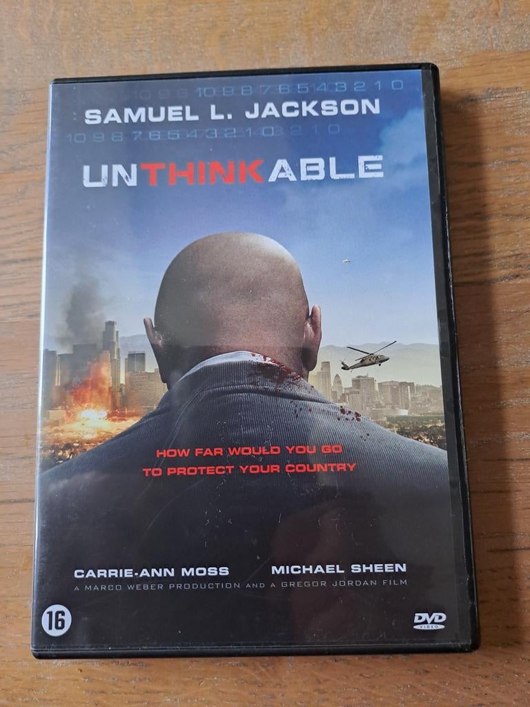 dvd Unthinkable - Samuel L. Jackson - Actiethriller, Vanaf 16 jaar, Ophalen of Verzenden, Zo goed als nieuw, Actiethriller