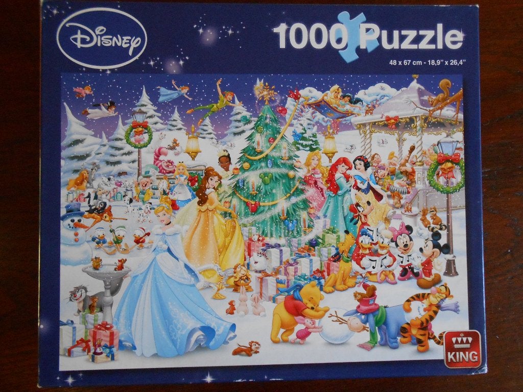 legpuzzel Disney 1.000 stukjes compleet en netjes, Hobby en Vrije tijd, Denksport en Puzzels, Ophalen of Verzenden, 500 t/m 1500 stukjes