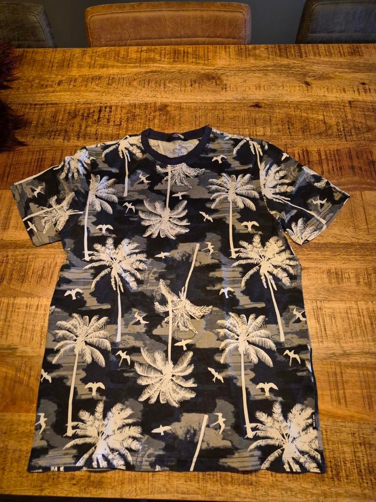 Only & Sons T-shirt met palmboomprint - Maat S, Ophalen of Verzenden, Maat 46 (S) of kleiner, Overige kleuren, Only & Sons