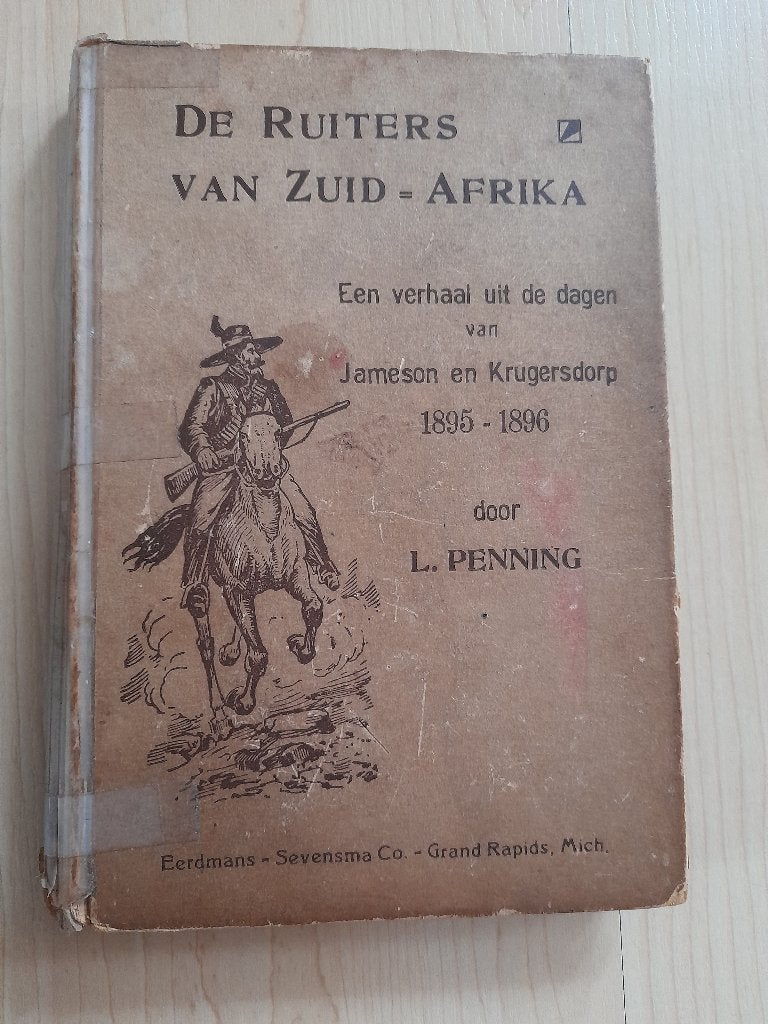 DE RUITERS VAN ZUID AFRIKA L PENNING, Ophalen of Verzenden, Gelezen