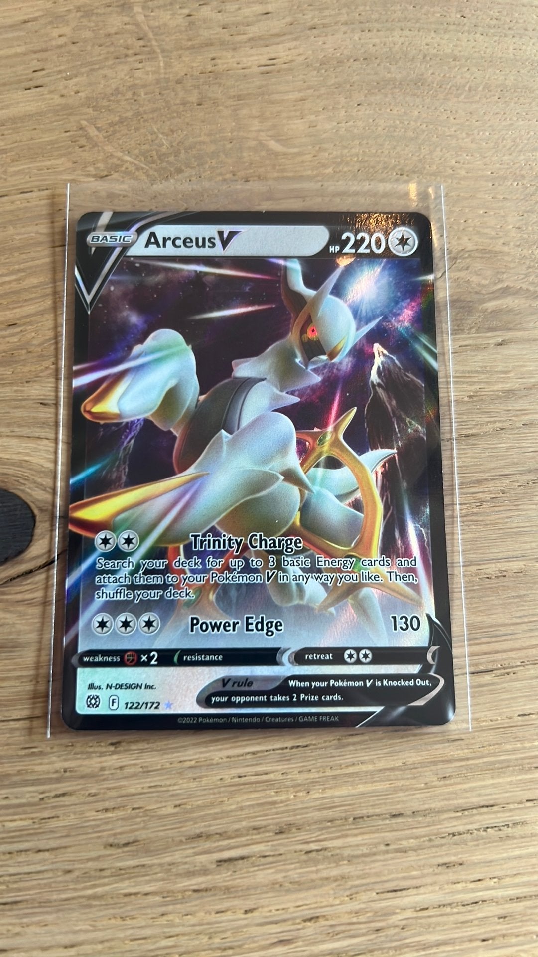 Arceus V, Ophalen of Verzenden, Zo goed als nieuw