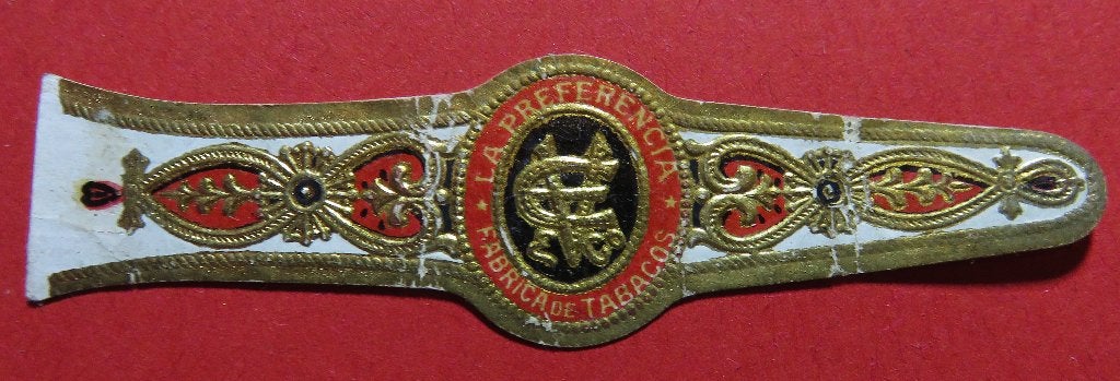La Preferencia sigarenbandje, Verzenden, Gebruikt, Sigarenbandjes