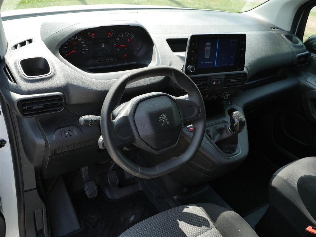 PEUGEOT Partner 1.6 BlueHDi 75pk 650kg Premium | Airco | Car, Keurmerk '100% Onderhouden', 12 maanden, Stof, Gebruikt