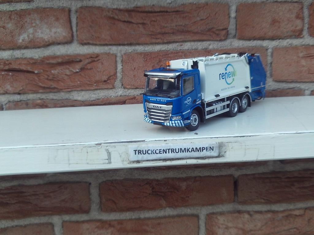 Tekno  Daf  XD  van  Renewi  Vuilniswagen., Hobby en Vrije tijd, Modelauto's | 1:50, Ophalen of Verzenden, Nieuw, Bus of Vrachtwagen