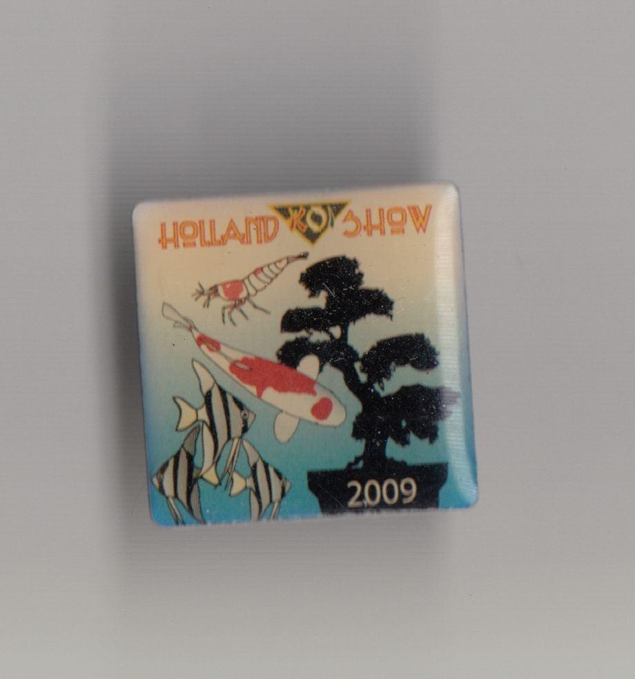 Holland KOI Show 2009 Karper Vis, Gebruikt, Niet vindbaar, Niet vindbaar, Speldje of Pin