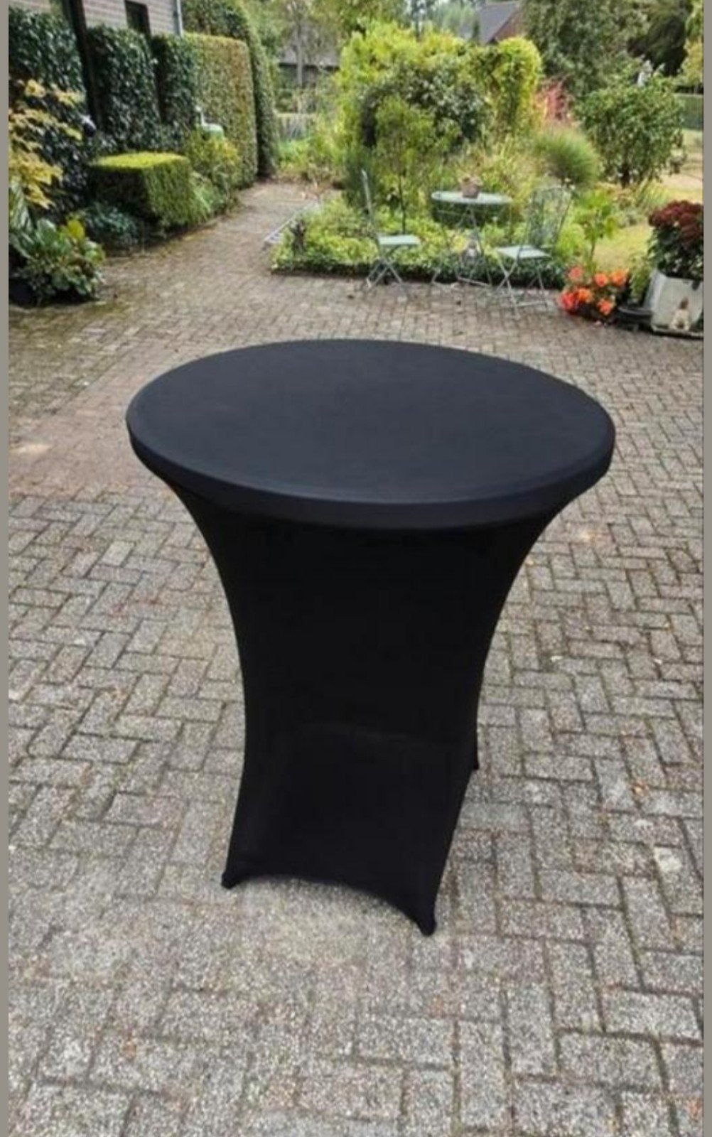 sta tafel verhuur- statafel met verschillende rokken, Ophalen of Verzenden, Nieuw, Geboorte of Huwelijk