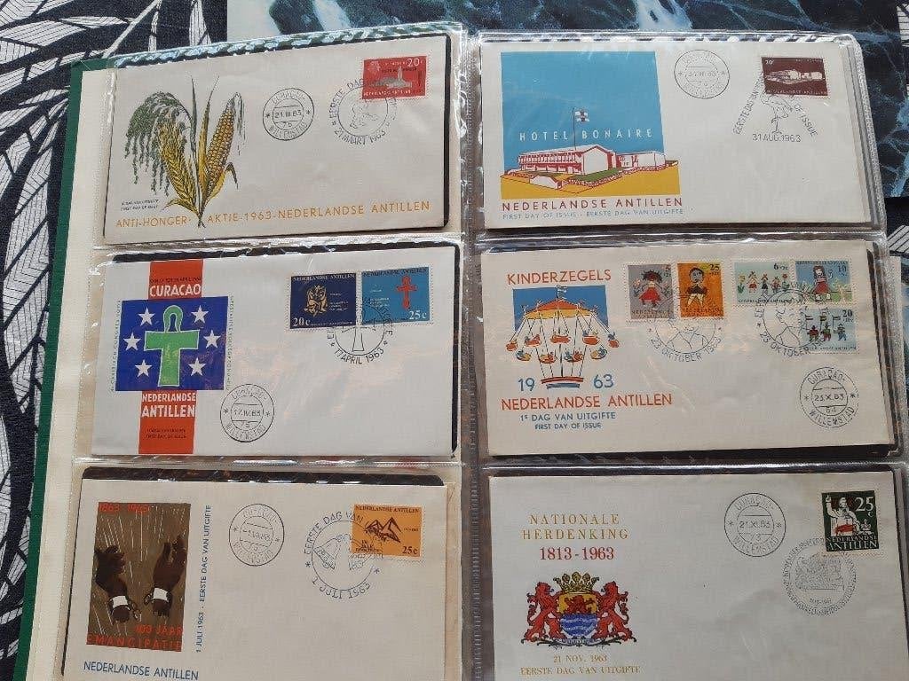 FDC Nederlandse Antillen, Postzegels en Munten, Ophalen of Verzenden, Rest van de wereld