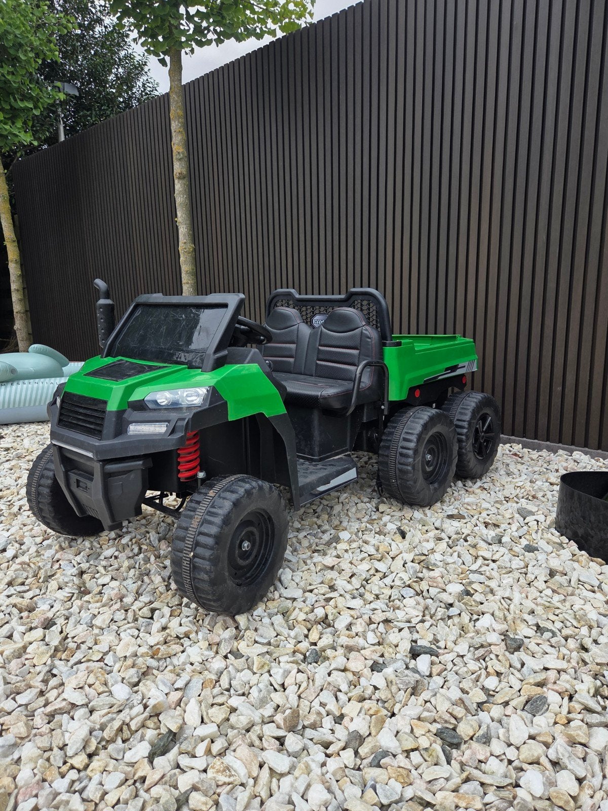Elektrische kinderauto 6x6 met kiepbak, Ophalen, Gebruikt