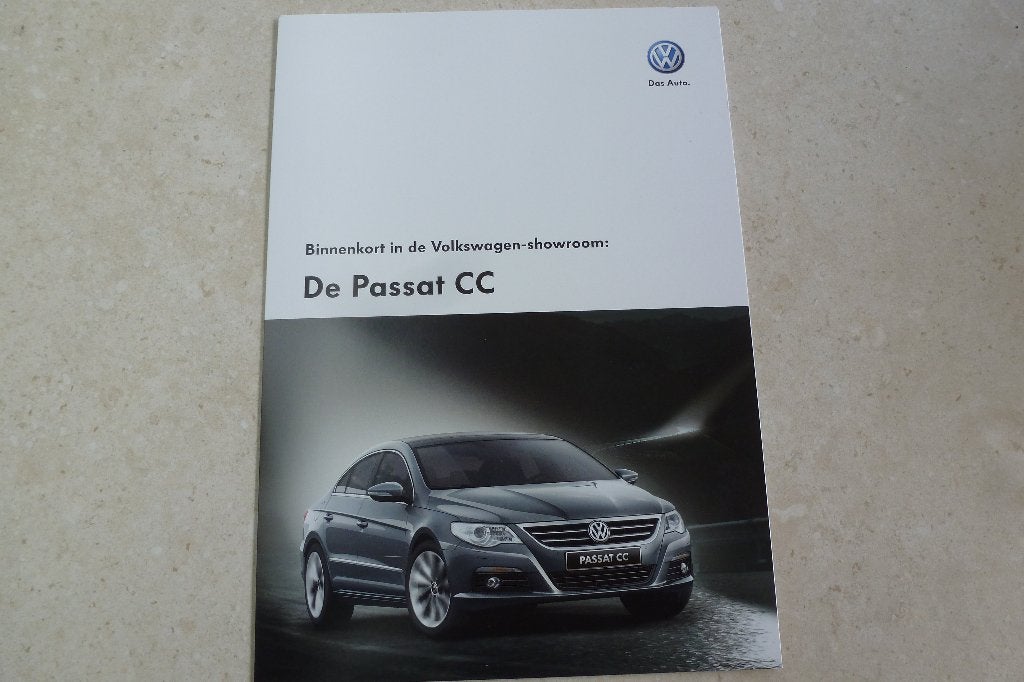 VW Passat CC folder  2008, Ophalen of Verzenden, Zo goed als nieuw, Volkswagen