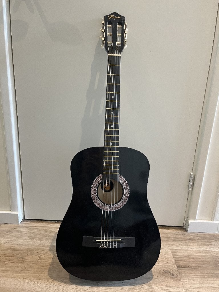 Finesse Akoestische Gitaar inclusief gitaartas, Ophalen, Zo goed als nieuw, Klassieke of Spaanse gitaar