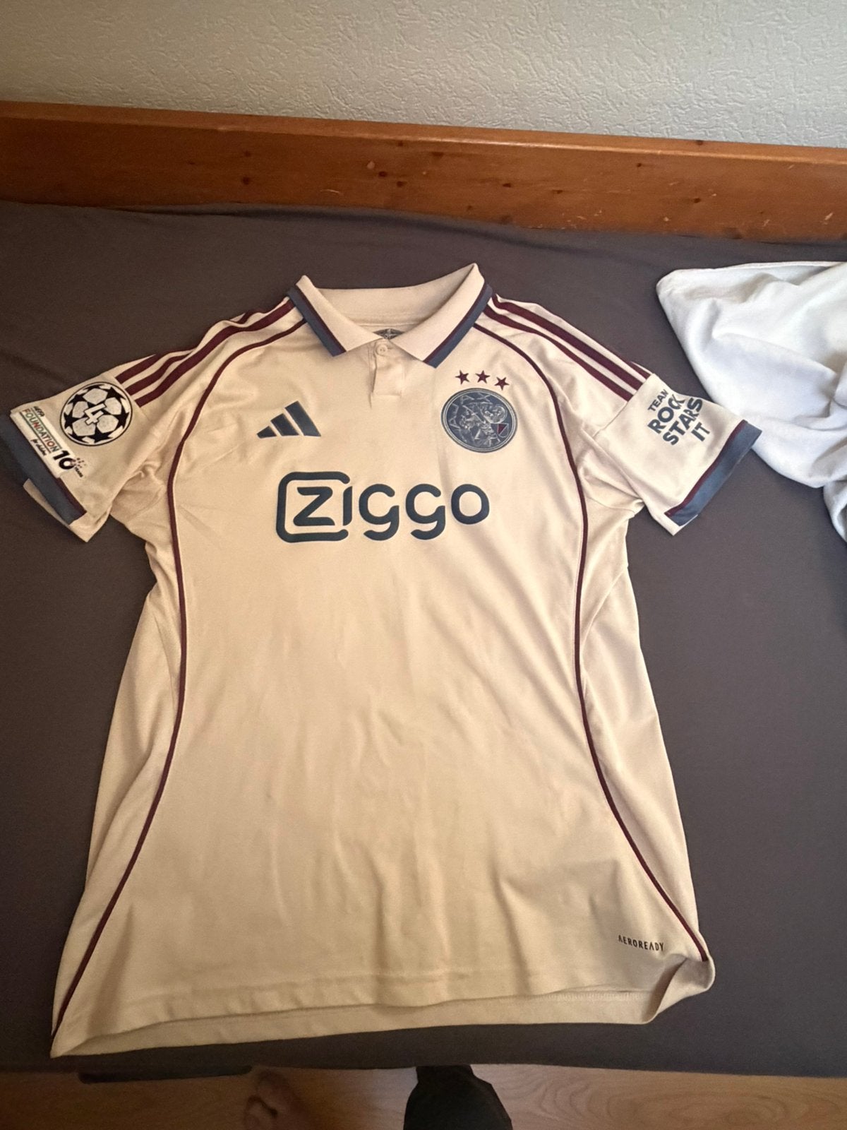 Ajax shirt, Sport en Fitness, Voetbal, Maat L, Ophalen of Verzenden, Zo goed als nieuw, Shirt