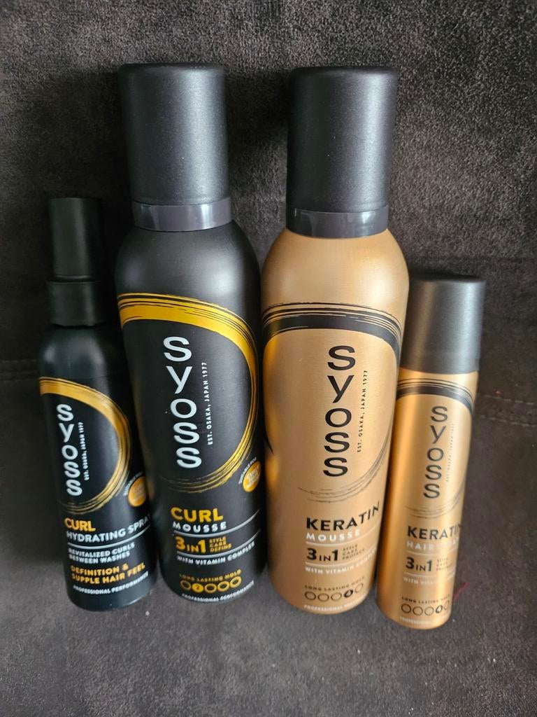 Syoss haarproducten  4st nieuw, Ophalen of Verzenden, Nieuw