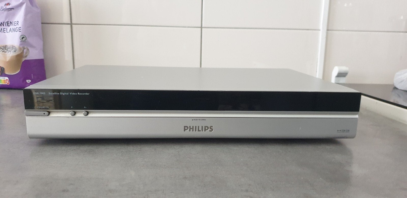 Philips DSR 7005 Satelliet Digitale Video Recorder, Ophalen of Verzenden, Gebruikt, Harddiskrecorder