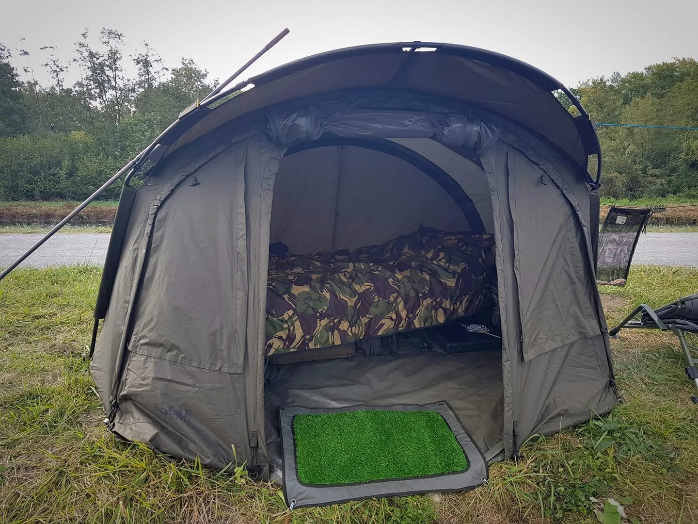***Solar SP Twin Rib bivvy + nieuwe overwrap***, Ophalen, Zo goed als nieuw, Overige typen