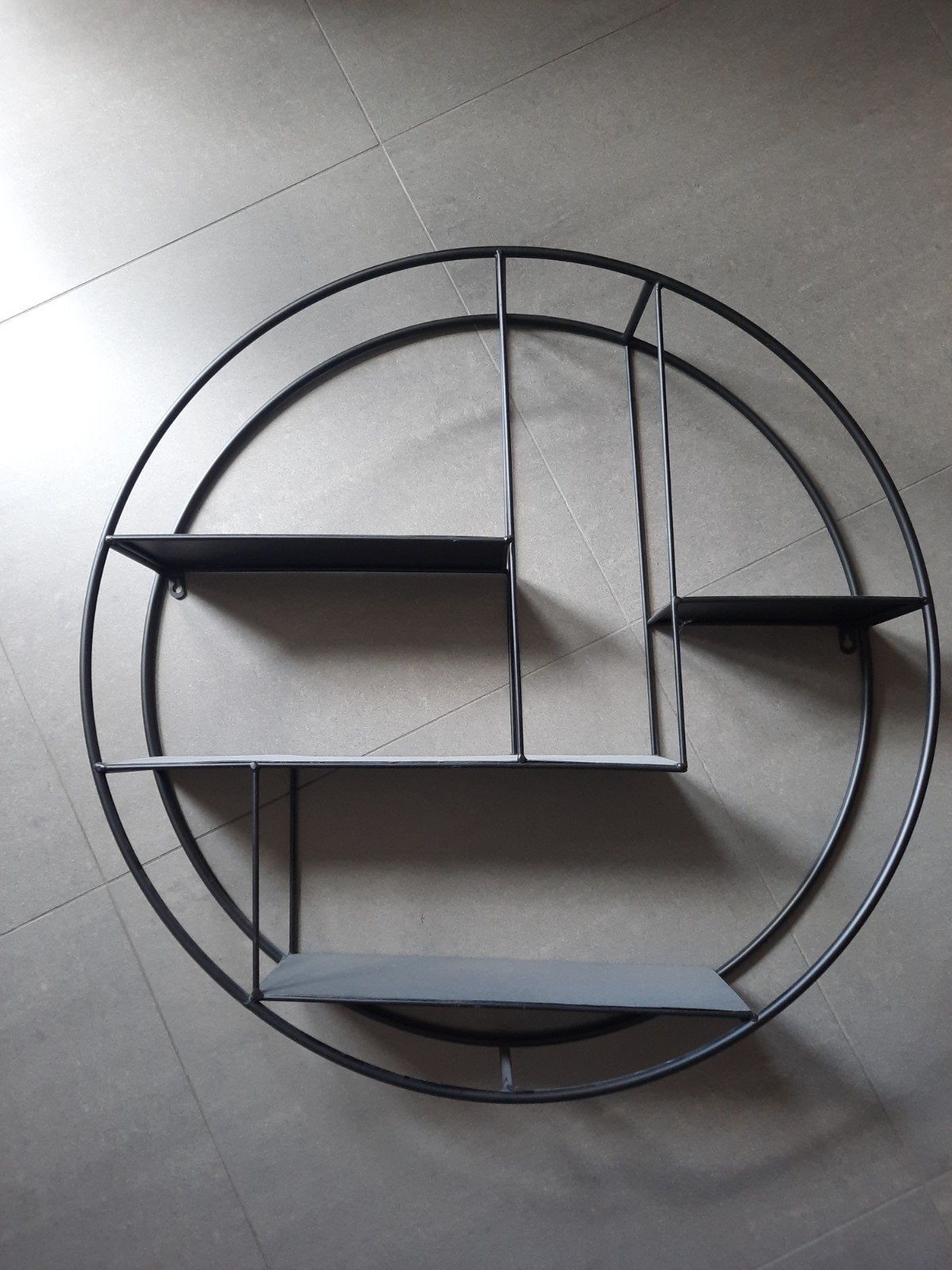 Metalen wandrek diameter 75 cm, Ophalen, Zo goed als nieuw