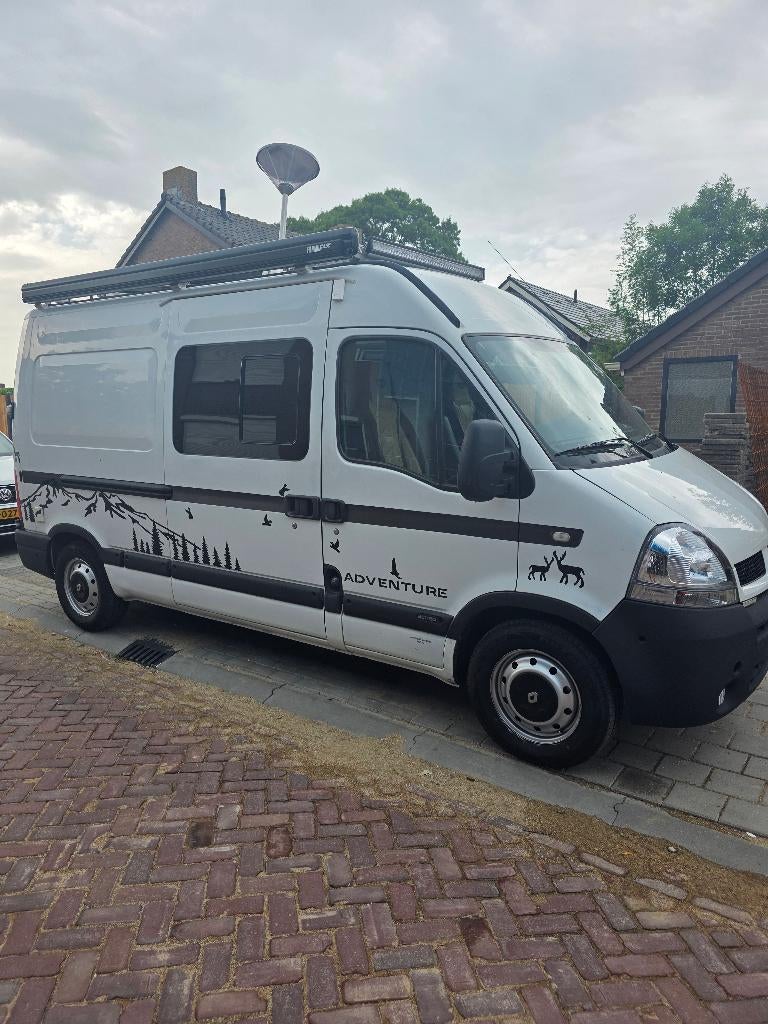 Renault Master II 2004 Buscamper - Off-grid, Caravans en Kamperen, Campers, Particulier, tot en met 2, Buscamper of Camperbus