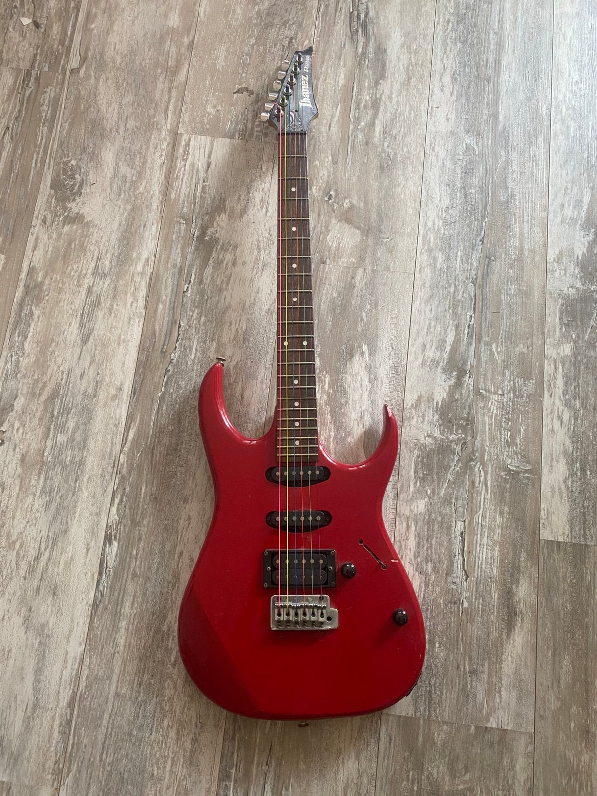 Guitar Ibanez ex series 140, Ophalen, Zo goed als nieuw, Solid body, Ibanez
