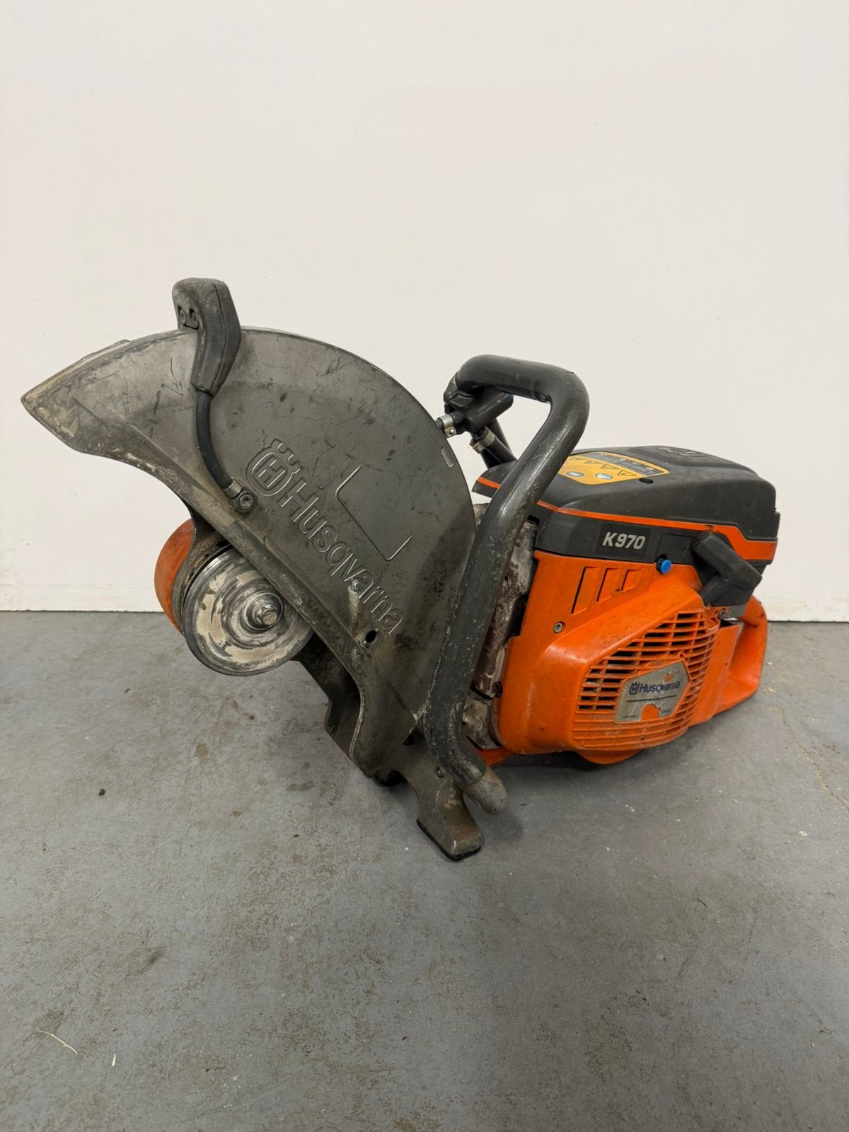 Husqvarna K970 bandenzaag, doorslijper, Tuin en Terras, Ophalen, Gebruikt, Overige soorten, HUSQVARNA