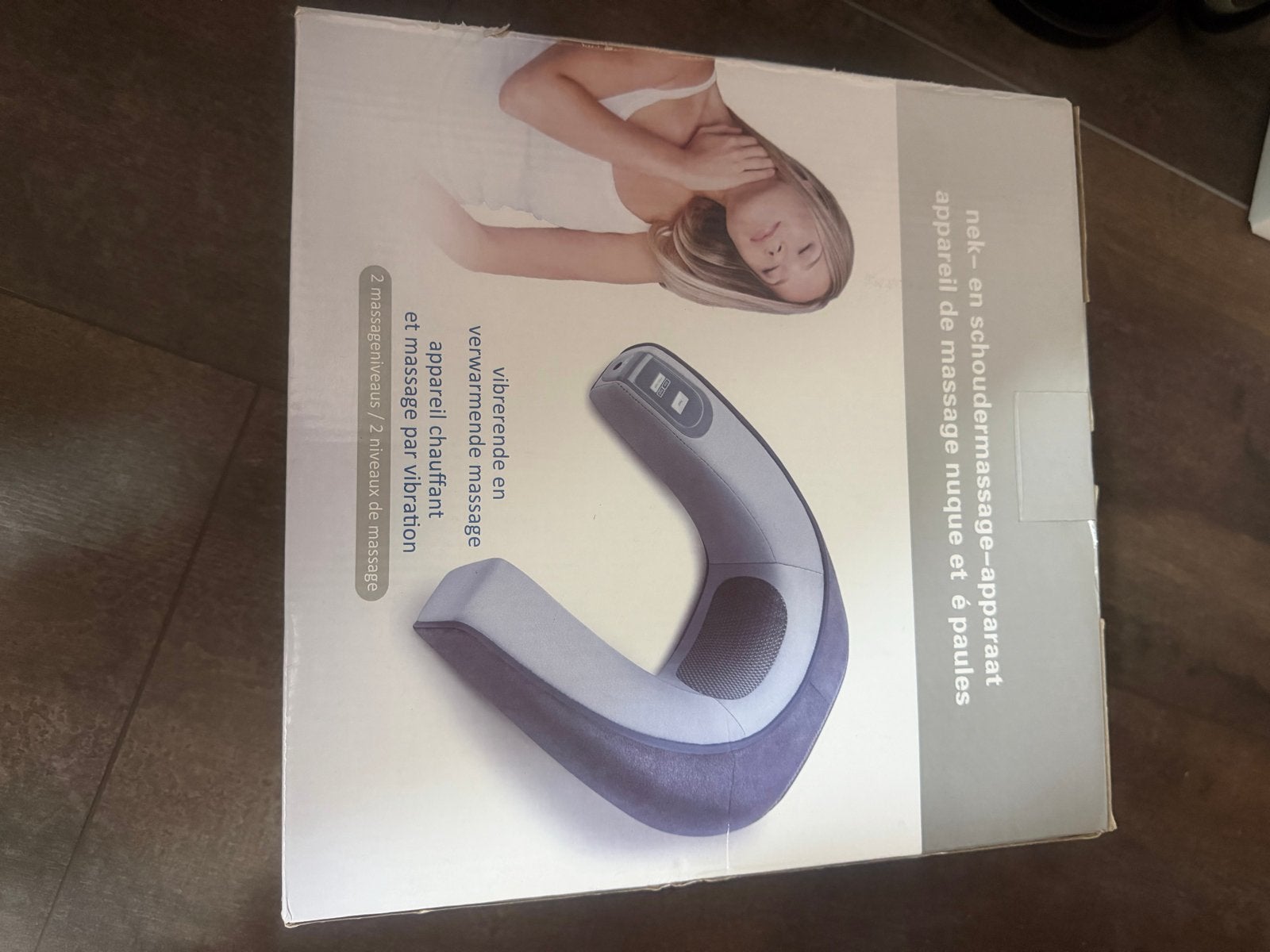 Nek- en schoudermassage-apparaat met warmte en vibratie, Ophalen of Verzenden, Nieuw, Apparaat