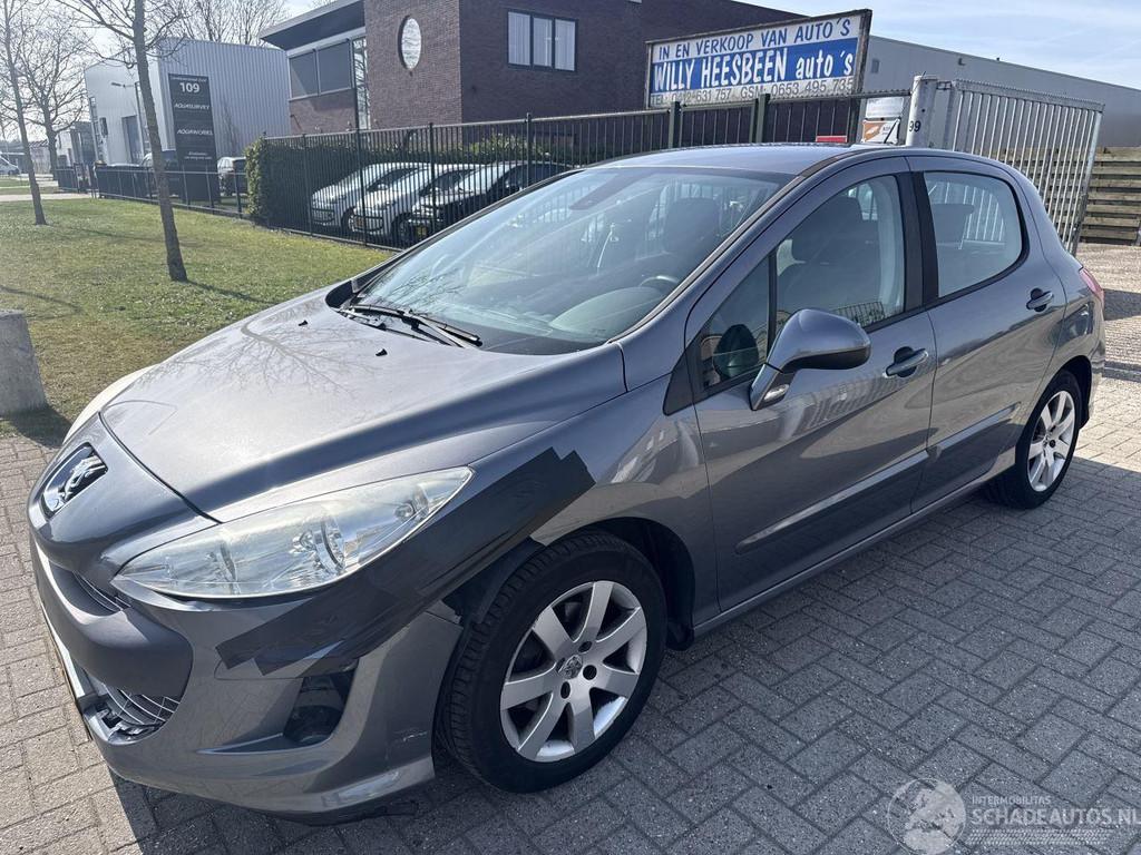 Peugeot 308 1.6 VTI NAVI LICHTE SCHADE! BOUWJAAR 2011 199000, Auto diversen, Schadeauto's, Handgeschakeld, Zilver of Grijs, Benzine
