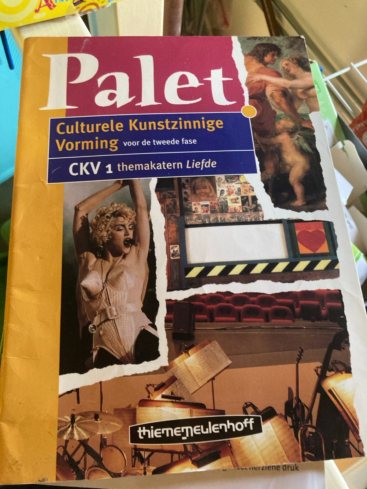 Palet CKV 1 themakatern Liefde - Culturele Kunstzinnige Vorm, Ophalen of Verzenden, Gelezen, Overige niveaus, Overige vakken