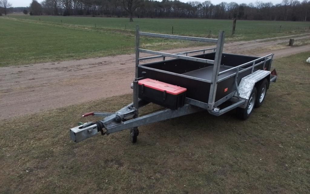 Te koop nete aanhanger bakwagen atec, Ophalen of Verzenden, Nieuw