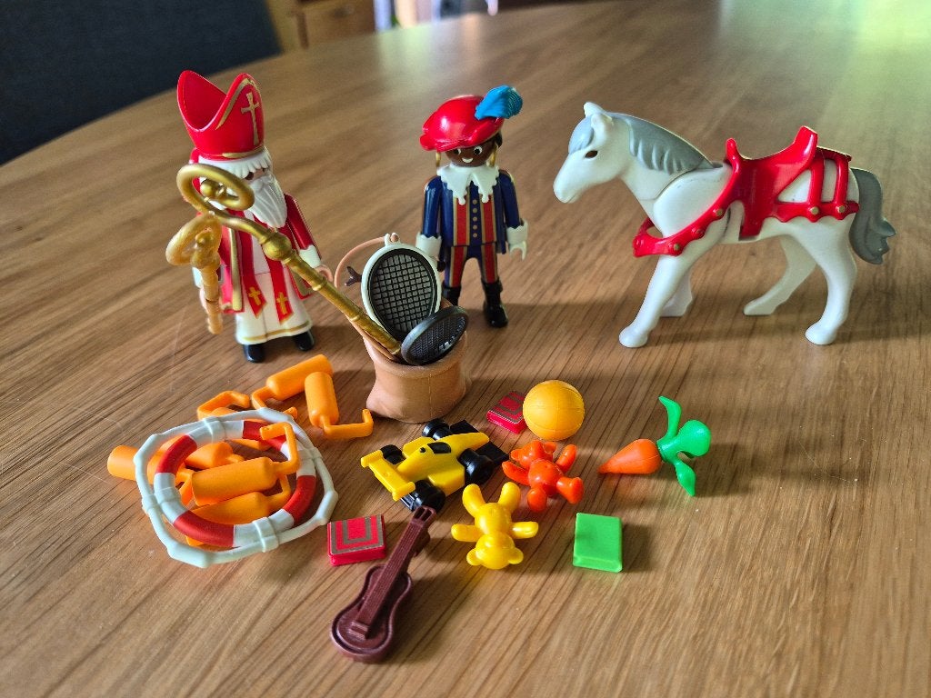 Playmobil Sinterklaas en Piet, Ophalen of Verzenden, Zo goed als nieuw, Los playmobil