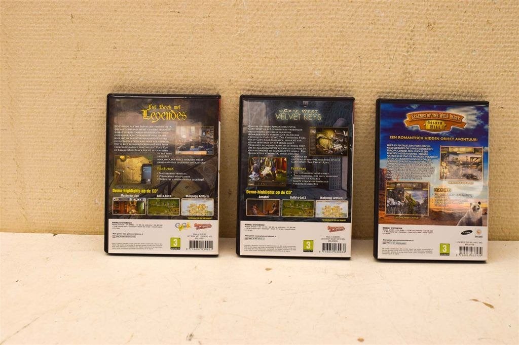 3 stuks pc cd rom 3 zoek en vindt 48987, Puzzel en Educatief, Gebruikt, 1 speler, Ophalen of Verzenden