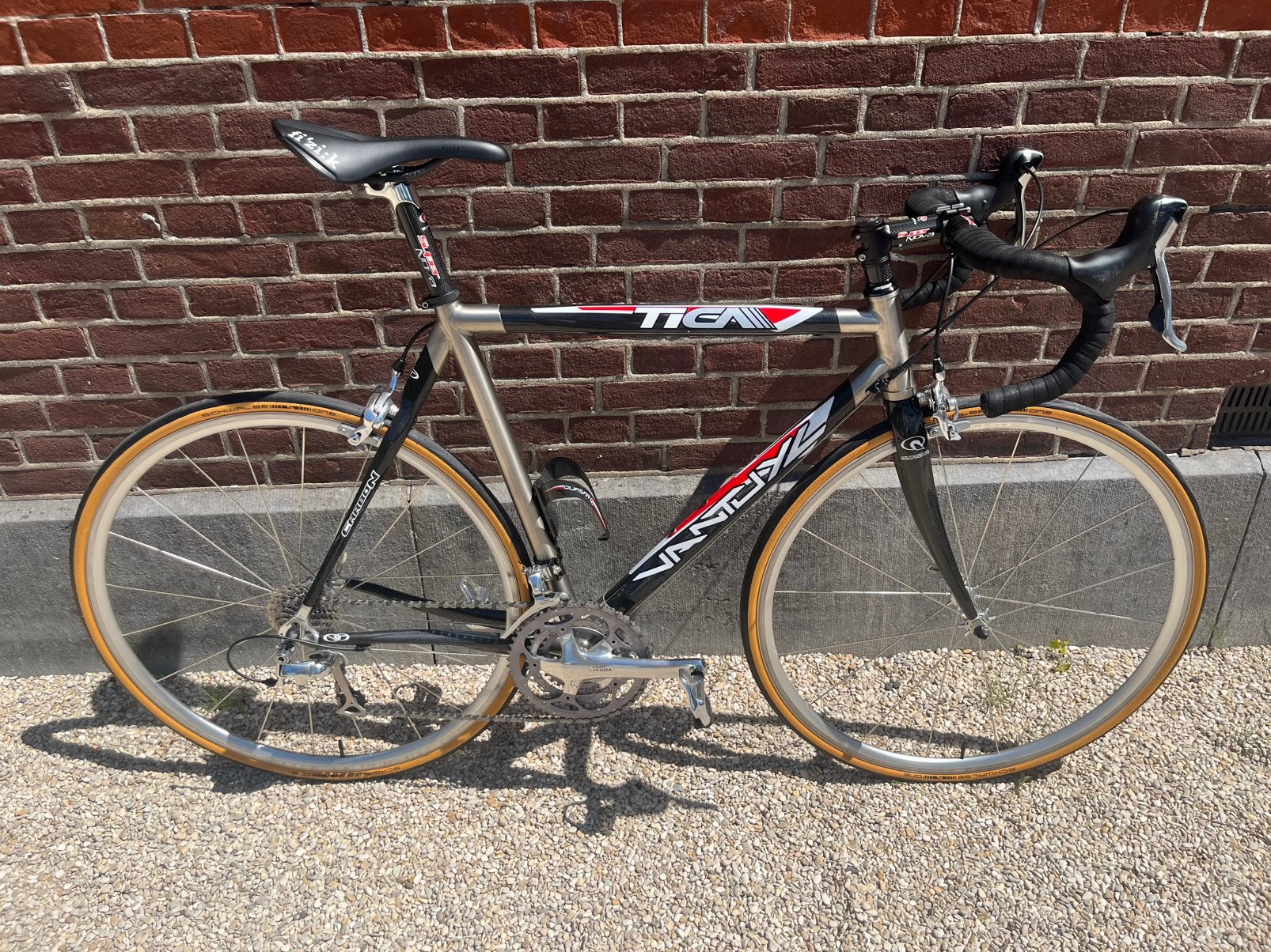 Van Tuyl Tica 56 - Shimano Ultegra 6600 Triple (3x10) - ZGAN, 28 inch, Velgrem, Ophalen of Verzenden, Zo goed als nieuw