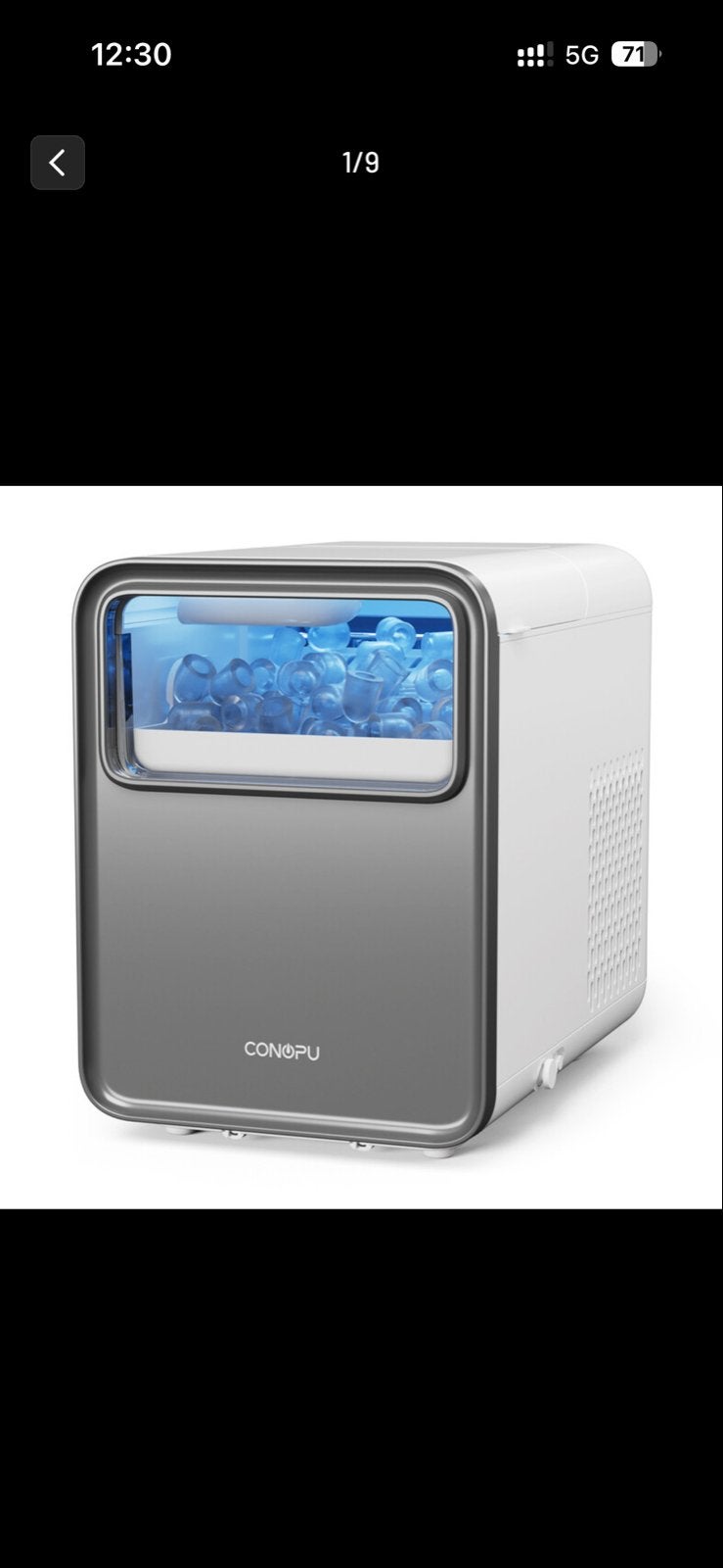 IJsblokjesmachine Ice Maker, Ophalen, Zo goed als nieuw