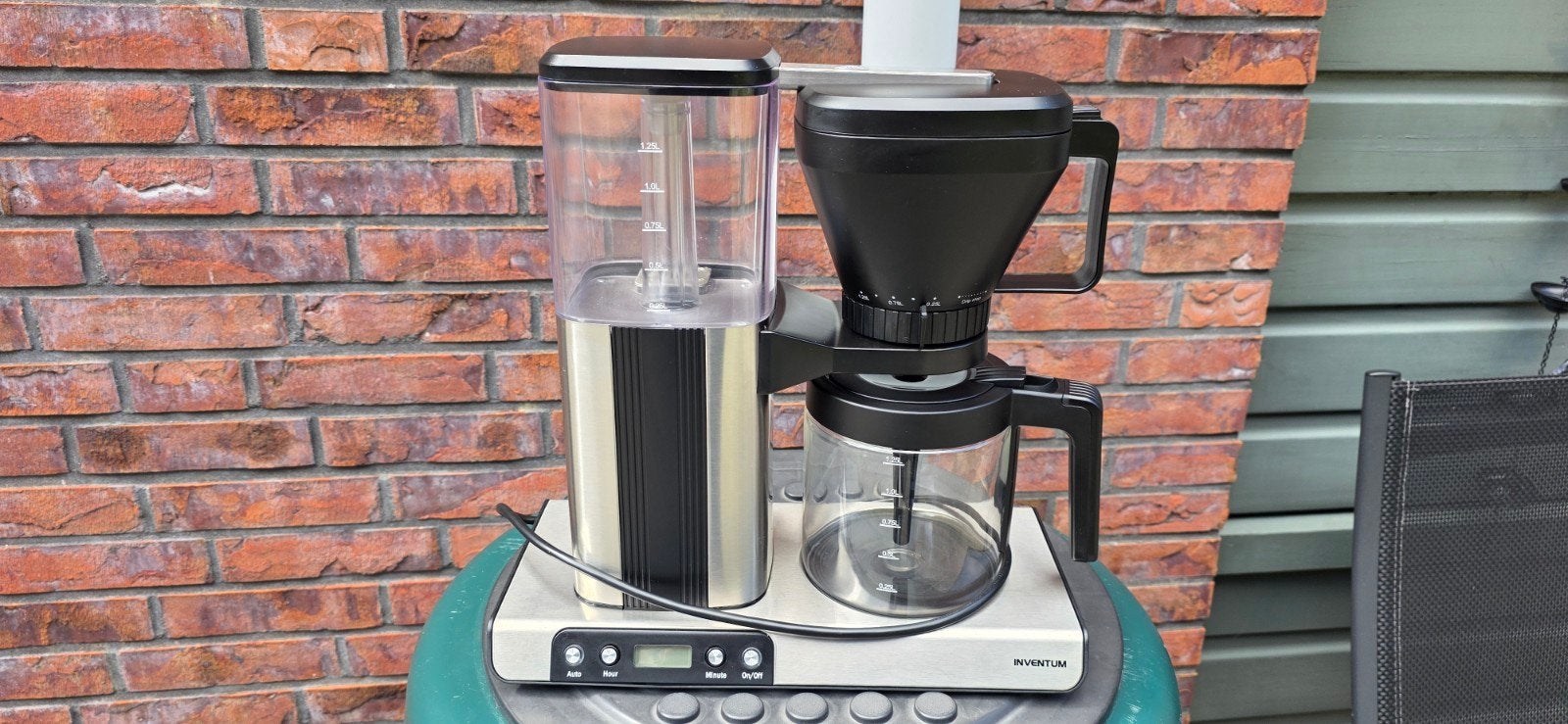 Inventum KZ813D Koffiezetapparaat met timer functie, Ophalen, 10 kopjes of meer, Koffiemachine, Gemalen koffie