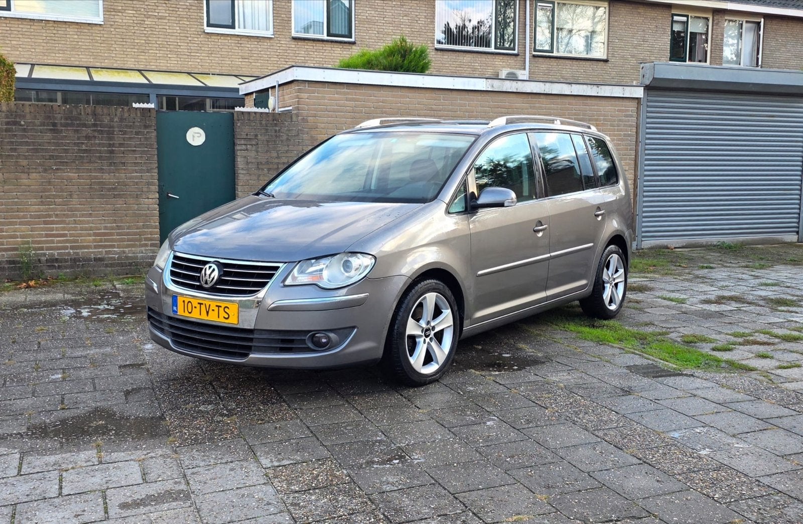Volkswagen Touran 1.4 TSI 103KW 2007 Grijs, Auto's, Voorwielaandrijving, 4 cilinders, Handgeschakeld, Particulier