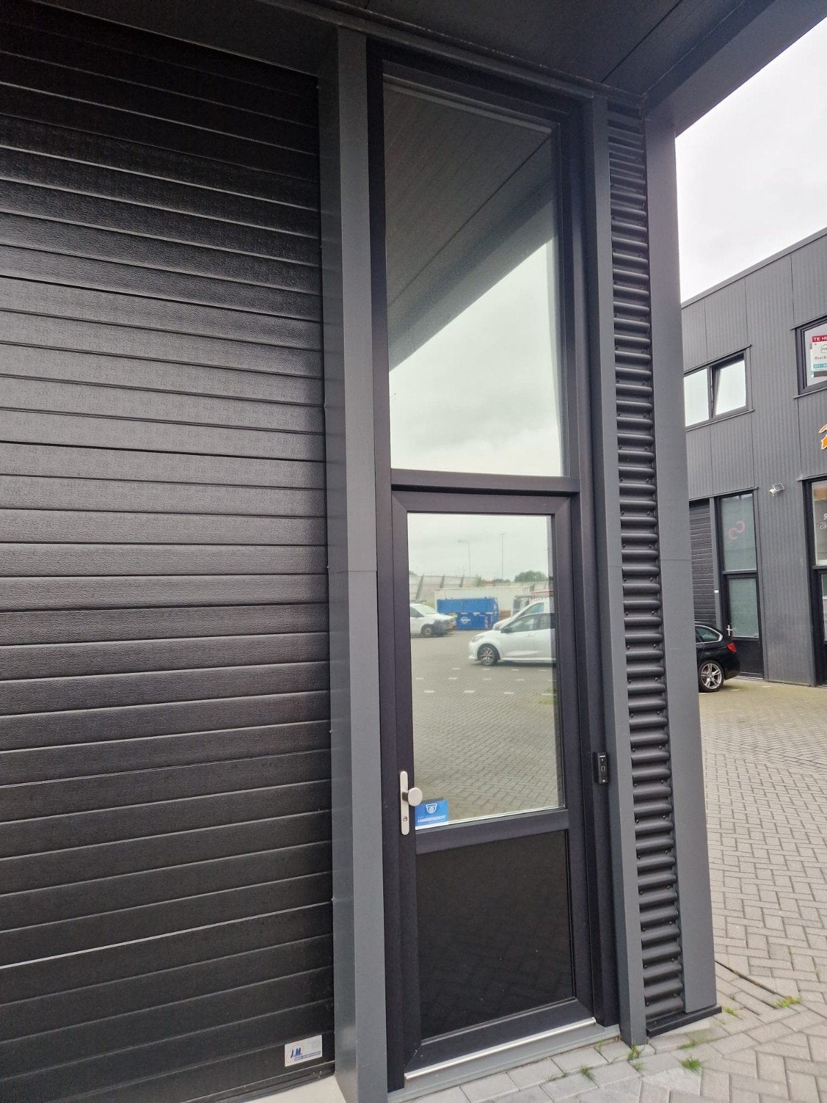 2de hands loopdeur, Raamkozijn, Inclusief glas, Hout, Ophalen