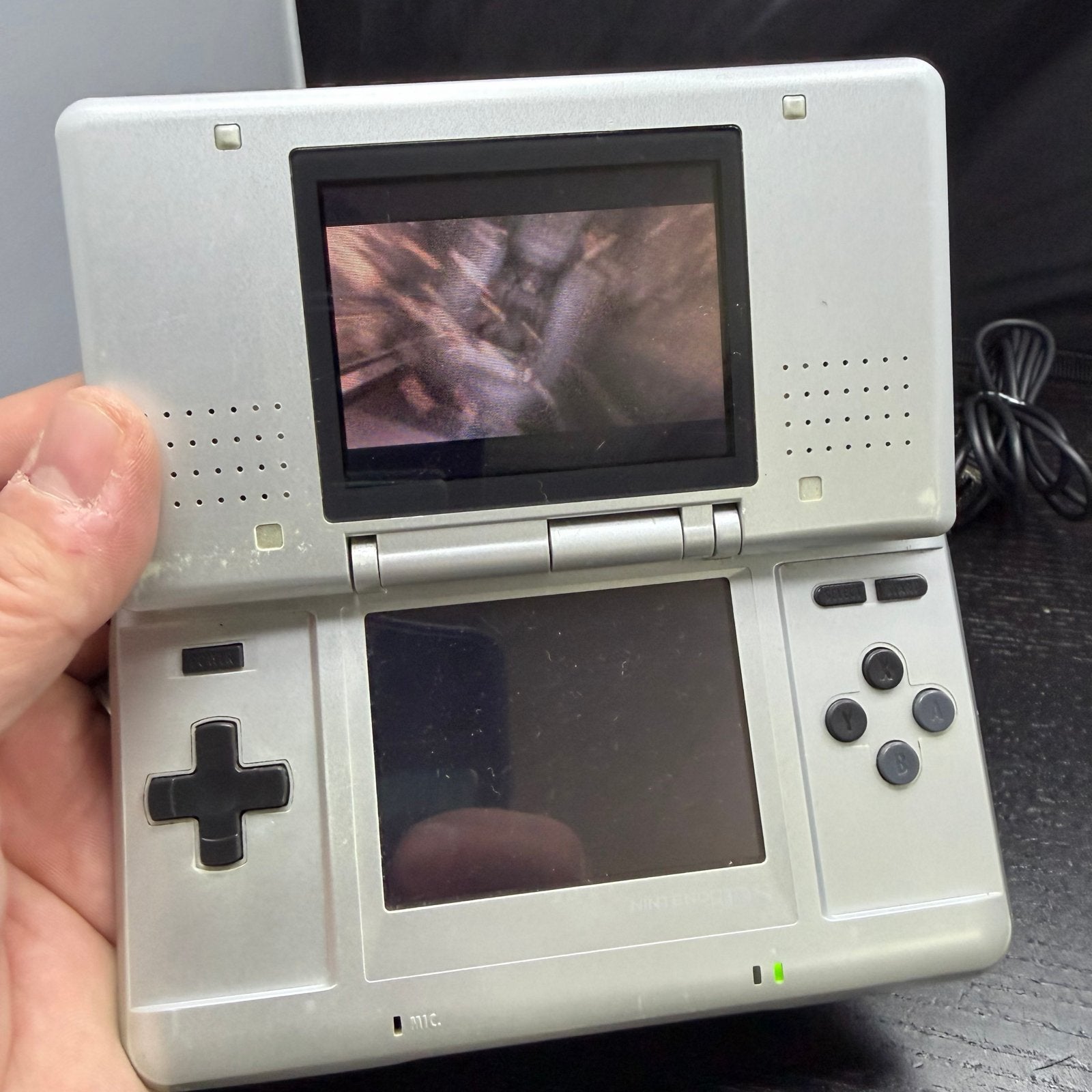 Nintendo DS Phat - Werkt perfect met lader en stylus, A, Ophalen of Verzenden, D, S