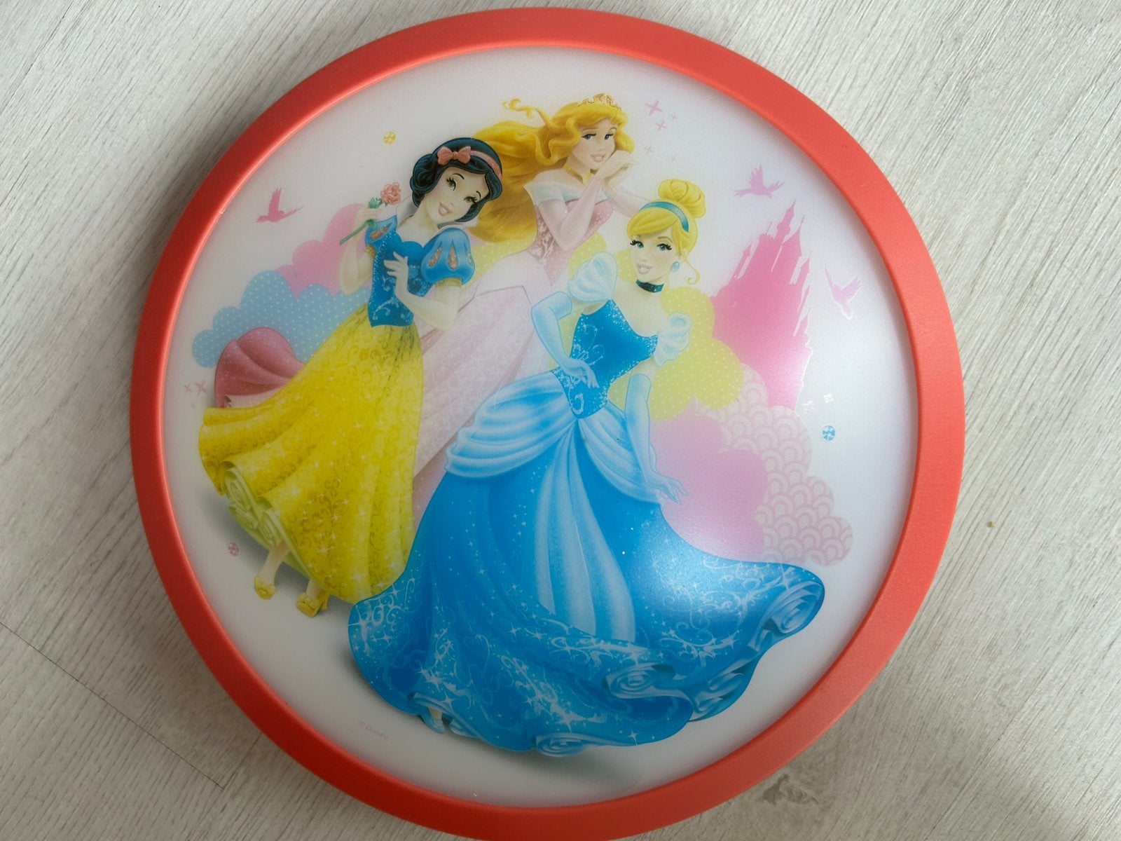 Disney Prinsessen Plafondlamp Philips LED, Gebruikt, Ophalen of Verzenden, Meerkleurig, Lamp