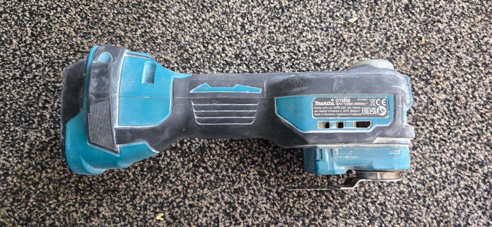 Makita DTM52 Multitool 18V, Doe-het-zelf en Verbouw, Gereedschap | Handgereedschap, Ophalen, Gebruikt, Multitool, Makita