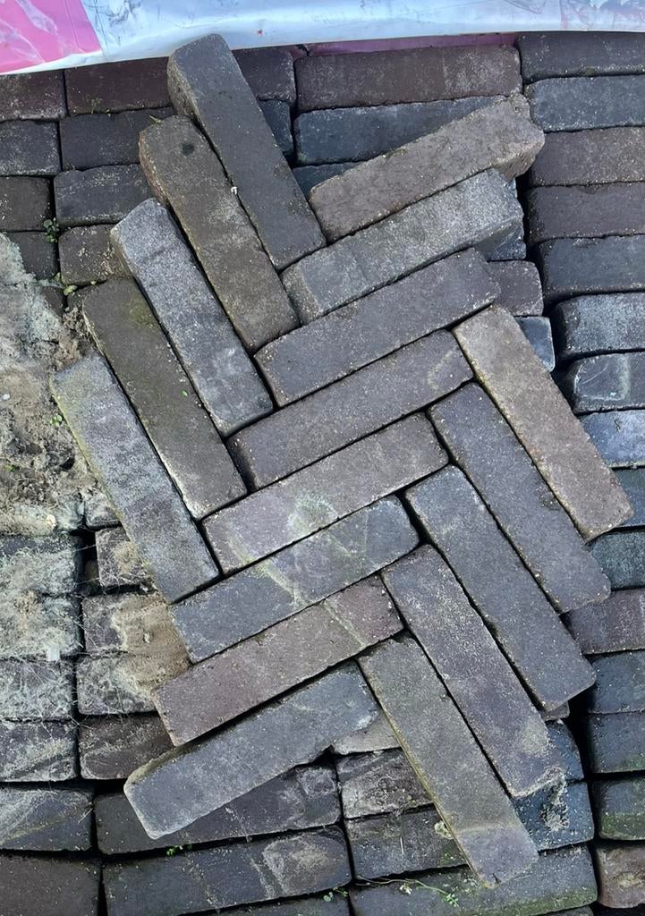 Gebakken waal getrommeld 6 cm dik, Ophalen, Keramiek, Klinkers, Nieuw