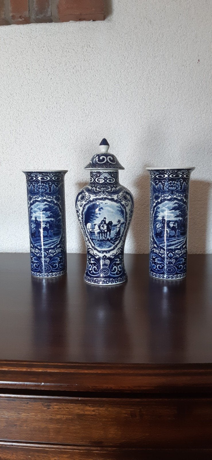 Kaststel  Delfst  ( Belgium Boch ), Ophalen of Verzenden