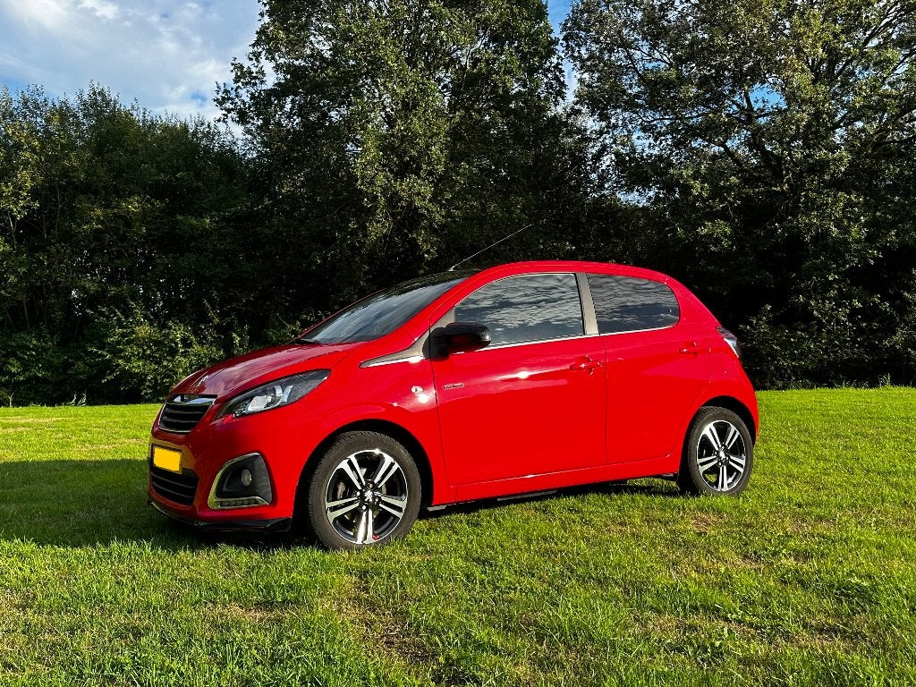 Peugeot 108 GT Line Sport, Voorwielaandrijving, 4 stoelen, Leder en Stof, Origineel Nederlands