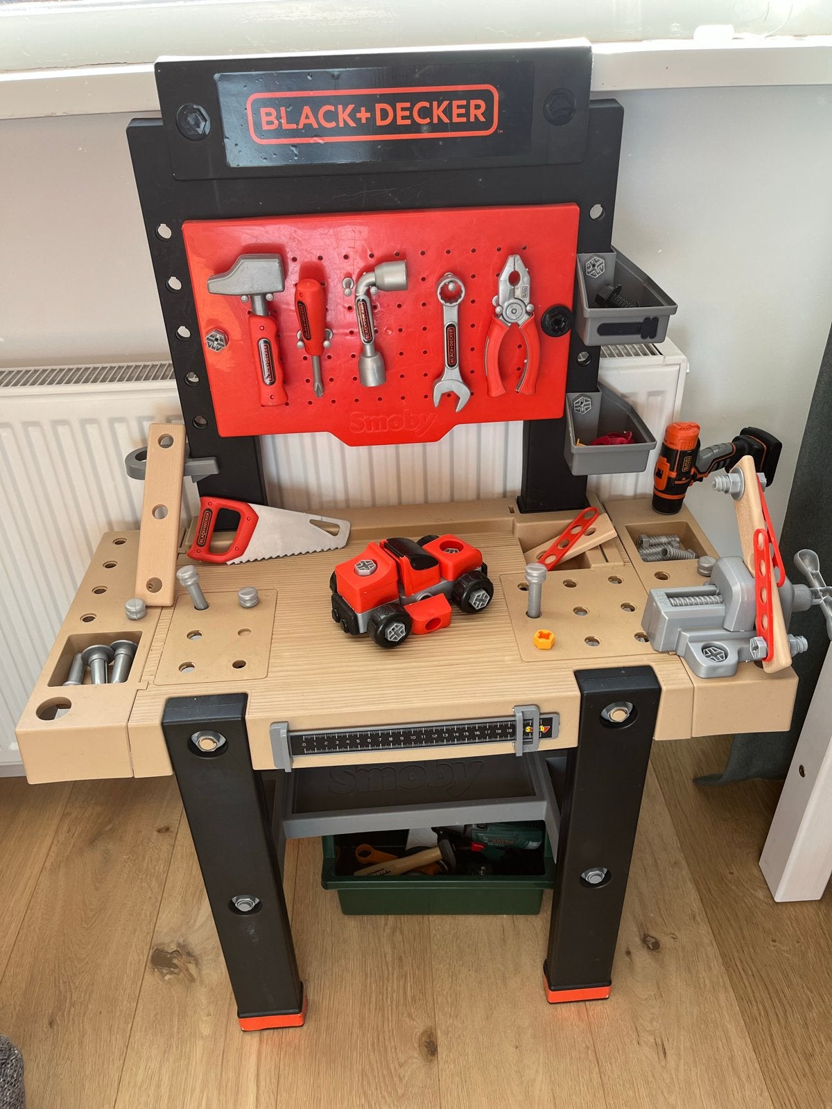 Black+Decker Smoby Werkbank met gereedschap en accessoires